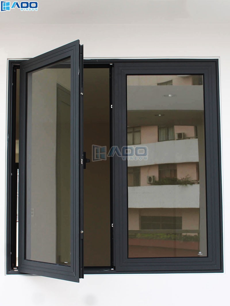 Cửa sổ nhôm Xingfa mở quay 2 cánh